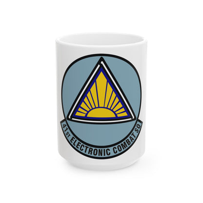 41st Electronic Combat Squadron (U.S. Air Force) White Coffee Mug-15oz-The Sticker Space