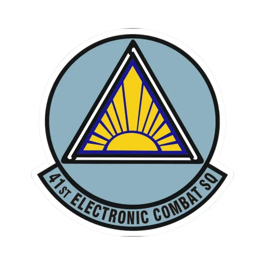 41st Electronic Combat Squadron (U.S. Air Force) STICKER Vinyl Kiss-Cut Decal 2 Inch White - The Sticker Space