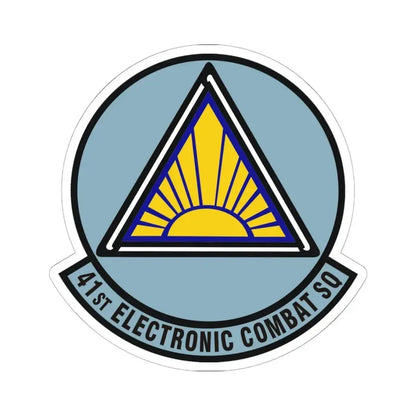 41st Electronic Combat Squadron (U.S. Air Force) STICKER Vinyl Kiss-Cut Decal 6 Inch White - The Sticker Space