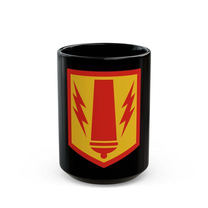 41st Field Artillery Brigade (U.S. Army) Black Coffee Mug-15oz-The Sticker Space