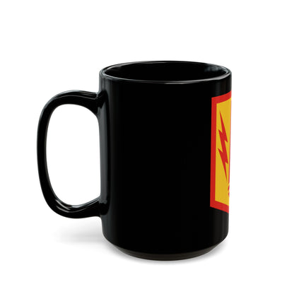 41st Field Artillery Brigade (U.S. Army) Black Coffee Mug-The Sticker Space