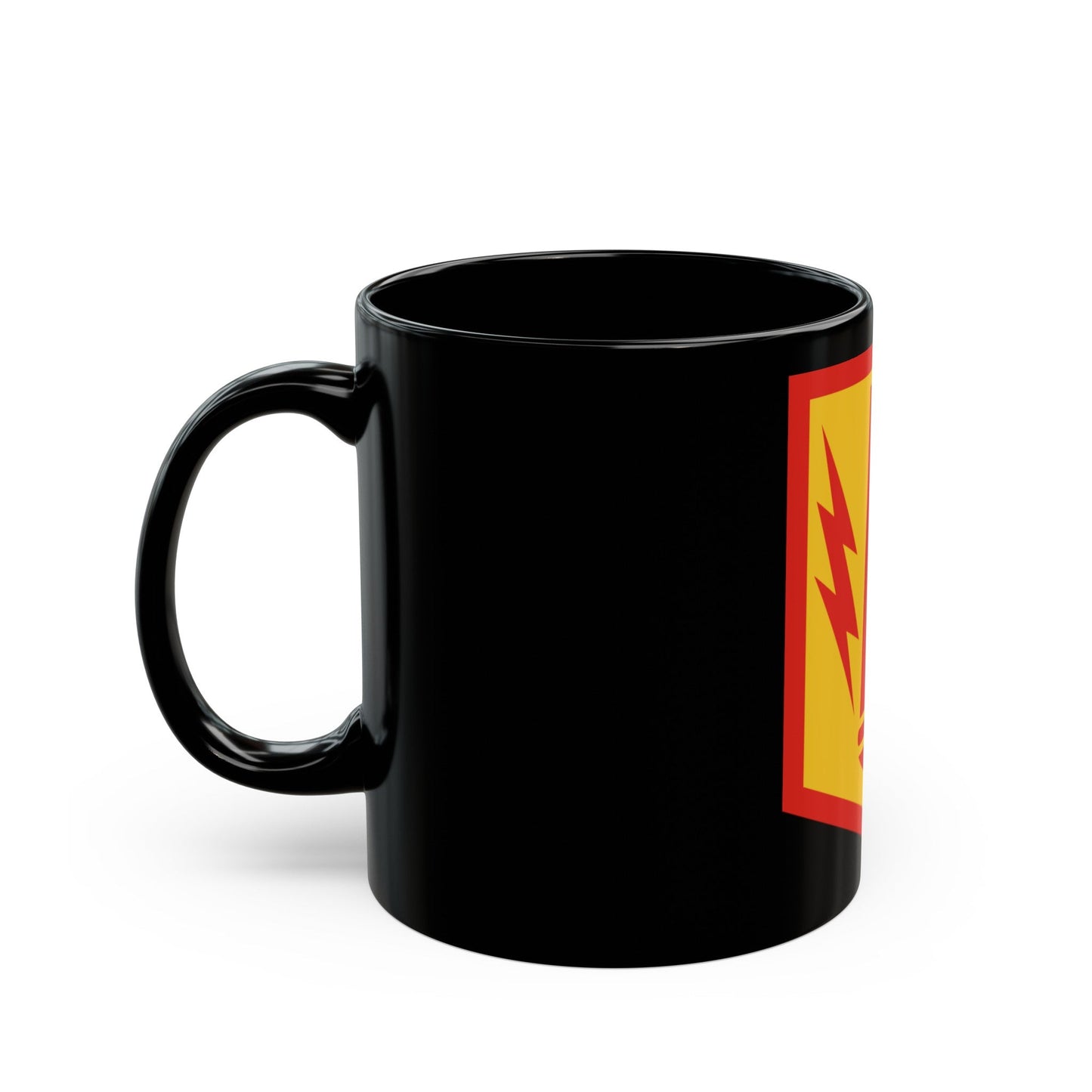 41st Field Artillery Brigade (U.S. Army) Black Coffee Mug-The Sticker Space