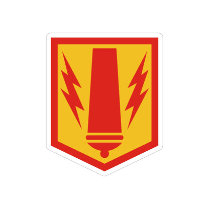 41st Field Artillery Brigade (U.S. Army) REVERSE PRINT Transparent STICKER-6 Inch-The Sticker Space