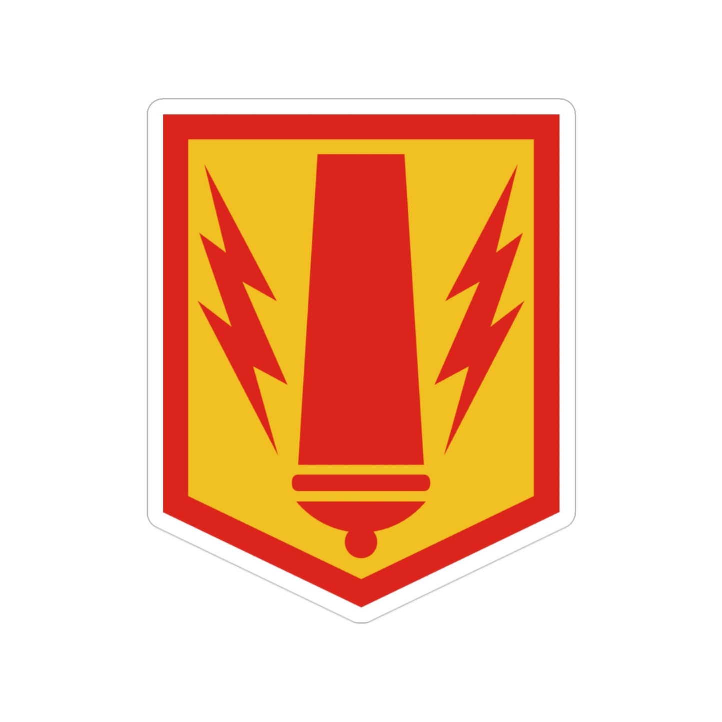 41st Field Artillery Brigade (U.S. Army) Transparent STICKER Die-Cut Vinyl Decal-3 Inch-The Sticker Space