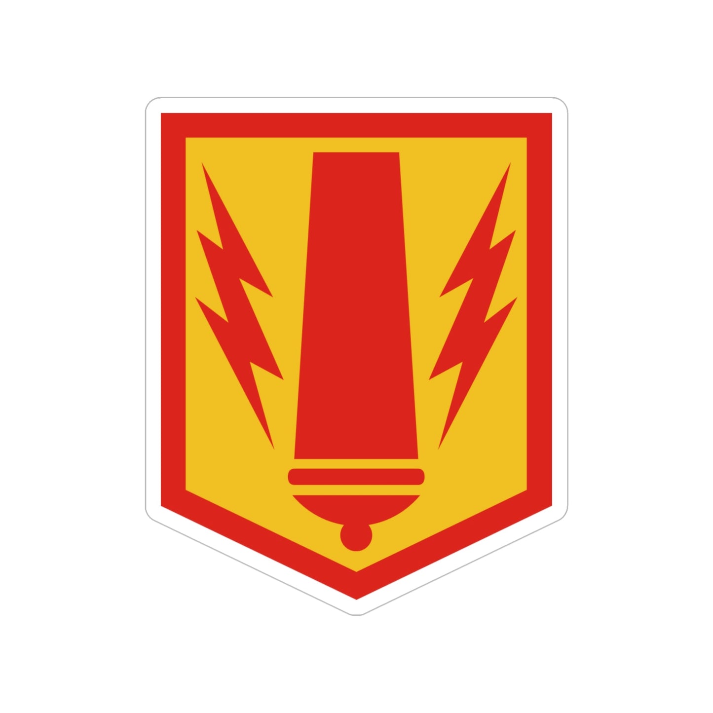 41st Field Artillery Brigade (U.S. Army) Transparent STICKER Die-Cut Vinyl Decal-5 Inch-The Sticker Space