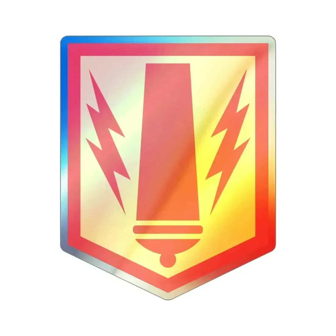 41st Field Artillery Brigade (U.S. Army) Holographic STICKER Die-Cut Vinyl Decal 4 Inch Holographic - The Sticker Space