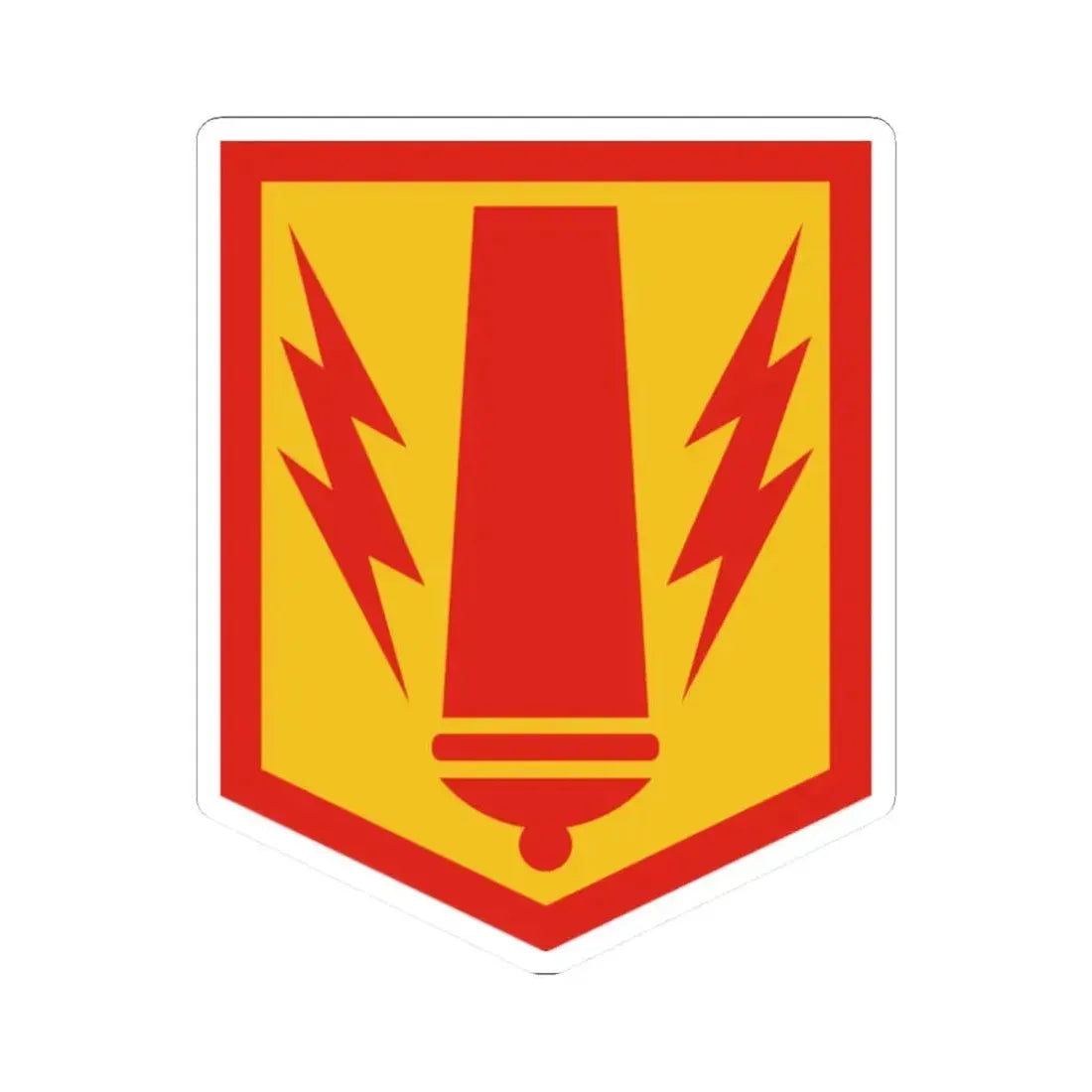 41st Field Artillery Brigade (U.S. Army) STICKER Vinyl Kiss-Cut Decal 2 Inch White - The Sticker Space
