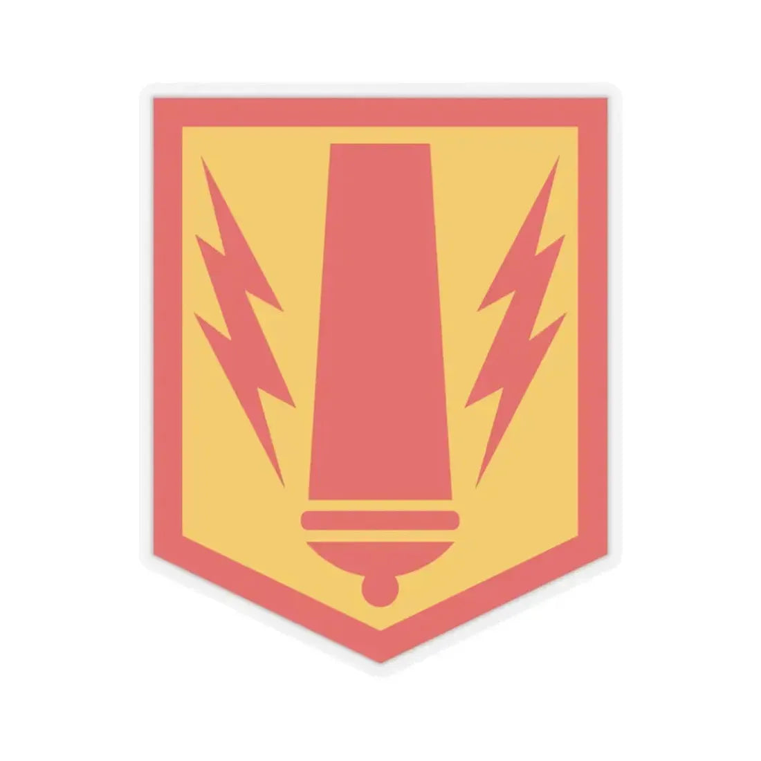 41st Field Artillery Brigade (U.S. Army) STICKER Vinyl Kiss-Cut Decal 3 Inch Transparent - The Sticker Space