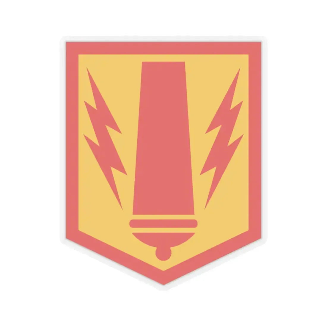 41st Field Artillery Brigade (U.S. Army) STICKER Vinyl Kiss-Cut Decal 4 Inch Transparent - The Sticker Space