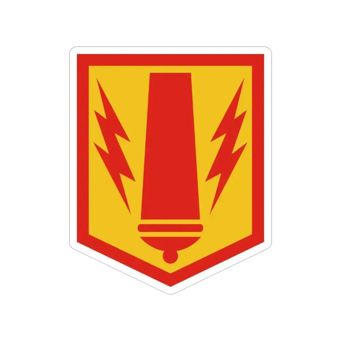 41st Field Artillery Brigade (U.S. Army) Transparent STICKER Die-Cut Vinyl Decal 4 Inch - The Sticker Space