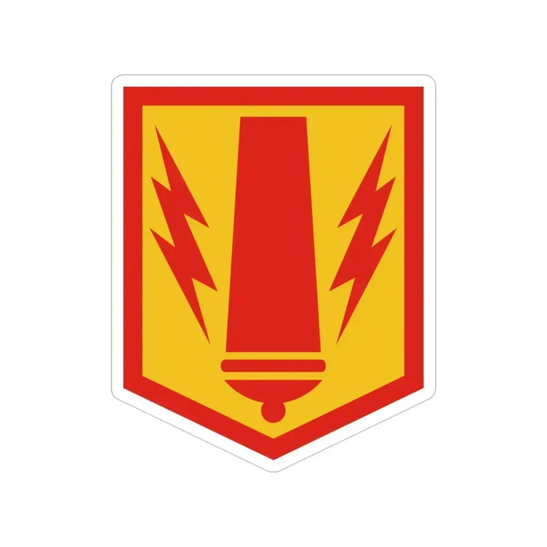 41st Field Artillery Brigade (U.S. Army) Transparent STICKER Die-Cut Vinyl Decal 4 Inch - The Sticker Space