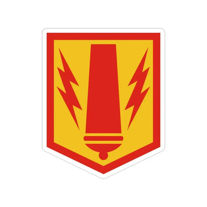 41st Field Artillery Brigade (U.S. Army) Transparent STICKER Die-Cut Vinyl Decal 4 Inch - The Sticker Space
