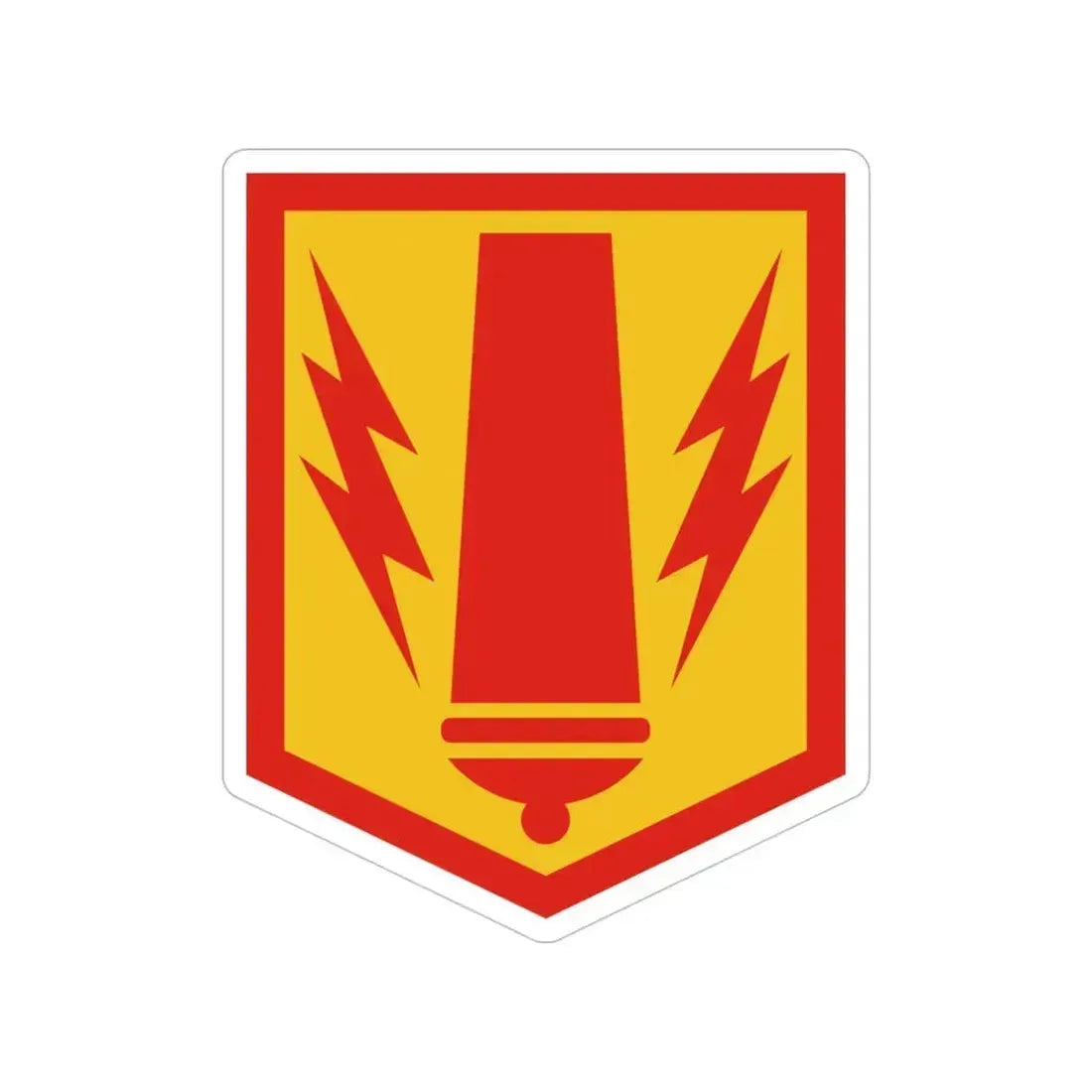 41st Field Artillery Brigade (U.S. Army) Transparent STICKER Die-Cut Vinyl Decal 5 Inch - The Sticker Space