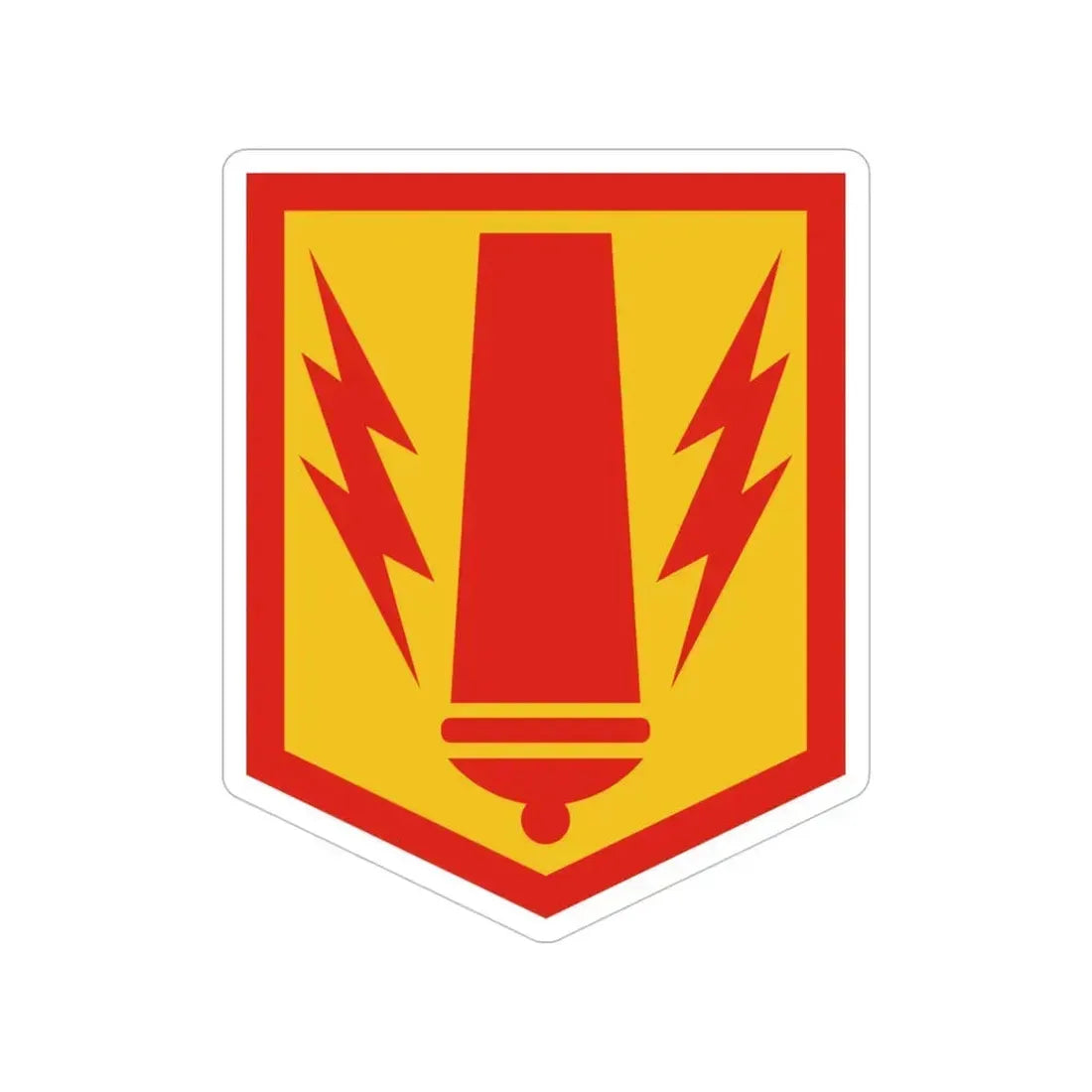 41st Field Artillery Brigade (U.S. Army) Transparent STICKER Die-Cut Vinyl Decal 5 Inch - The Sticker Space