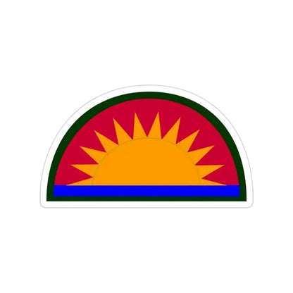 41st Infantry Division SSI (U.S. Army) Transparent STICKER Die-Cut Vinyl Decal 4 Inch - The Sticker Space