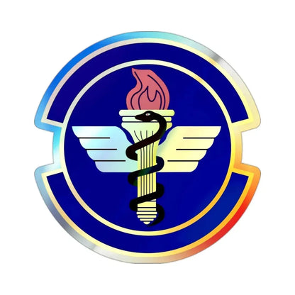 42 Operational Medical Readiness Squadron AETC (U.S. Air Force) Holographic STICKER Die-Cut Vinyl Decal - The Sticker Space