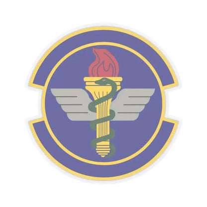42 Operational Medical Readiness Squadron AETC (U.S. Air Force) STICKER Vinyl Kiss-Cut Decal 3 Inch Transparent - The Sticker Space