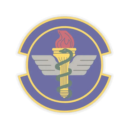 42 Operational Medical Readiness Squadron AETC (U.S. Air Force) STICKER Vinyl Kiss-Cut Decal 4 Inch Transparent - The Sticker Space
