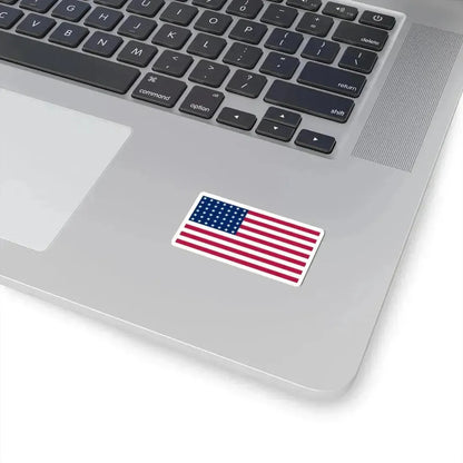 42 Star US Flag Unofficial (United States) STICKER Vinyl Kiss-Cut Decal - The Sticker Space