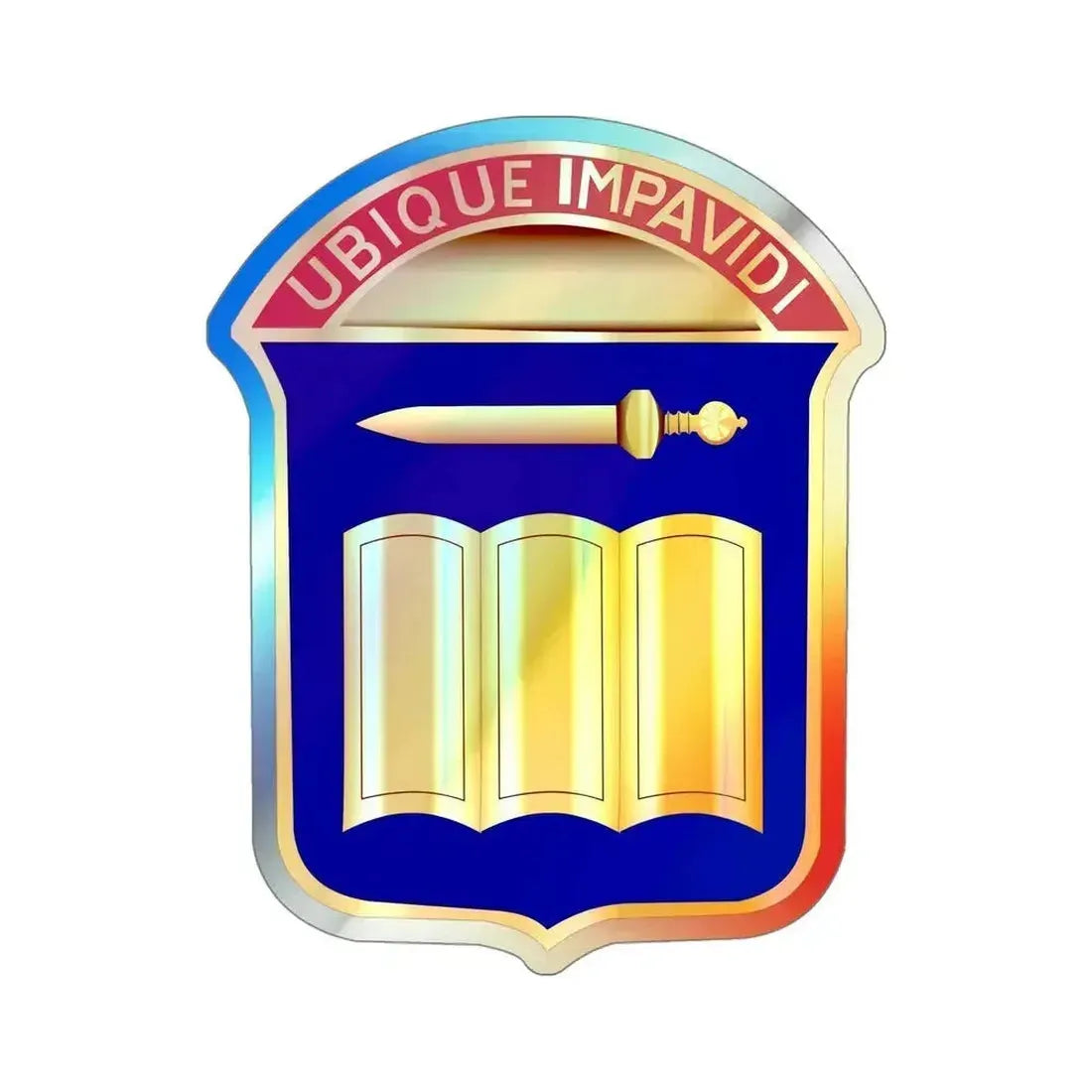 420 Infantry Regiment (U.S. Army) Holographic STICKER Die-Cut Vinyl Decal 5 Inch Holographic - The Sticker Space