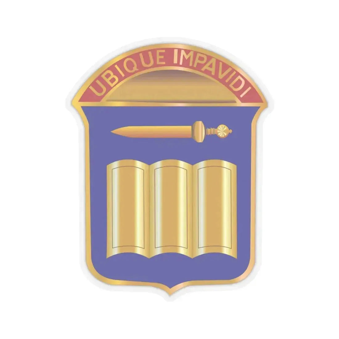 420 Infantry Regiment (U.S. Army) STICKER Vinyl Kiss-Cut Decal 6 Inch Transparent - The Sticker Space