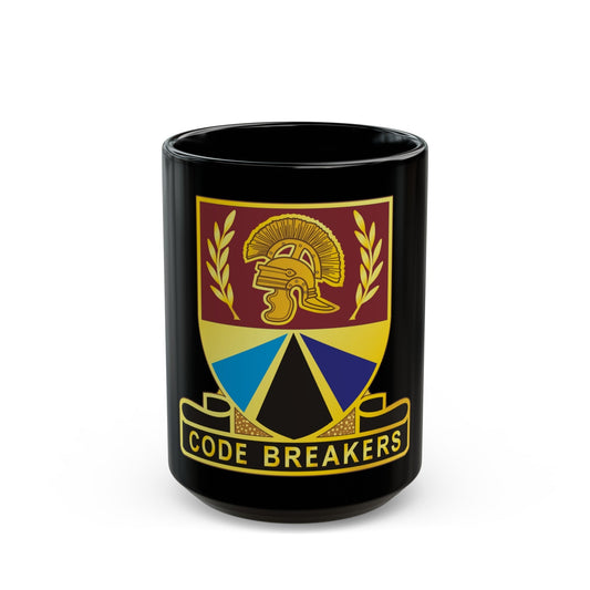 420 Transportation Battalion (U.S. Army) Black Coffee Mug-15oz-The Sticker Space