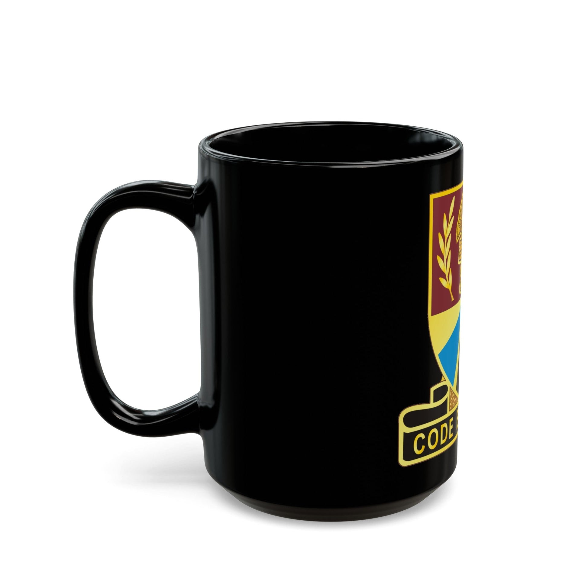 420 Transportation Battalion (U.S. Army) Black Coffee Mug-The Sticker Space