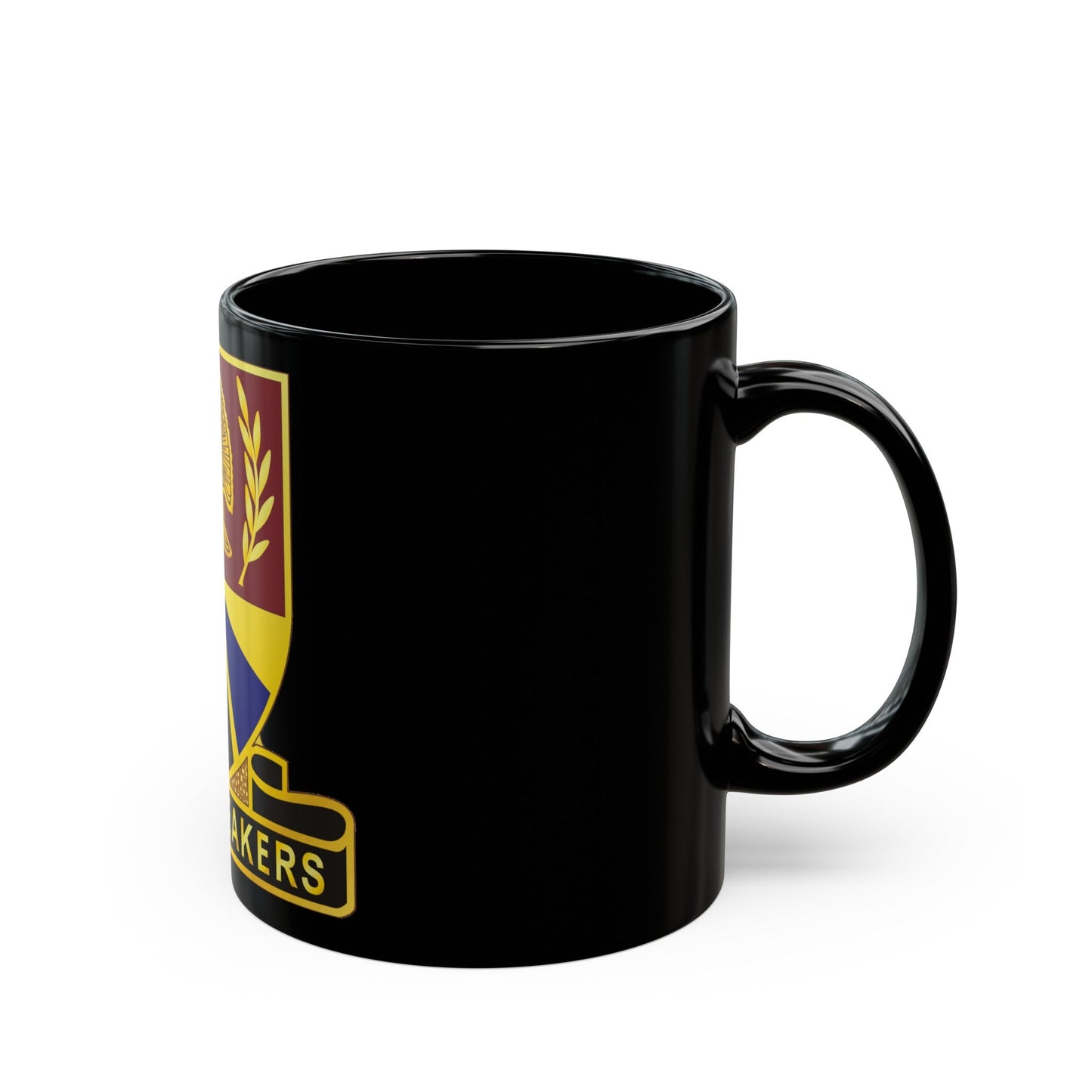 420 Transportation Battalion (U.S. Army) Black Coffee Mug-The Sticker Space