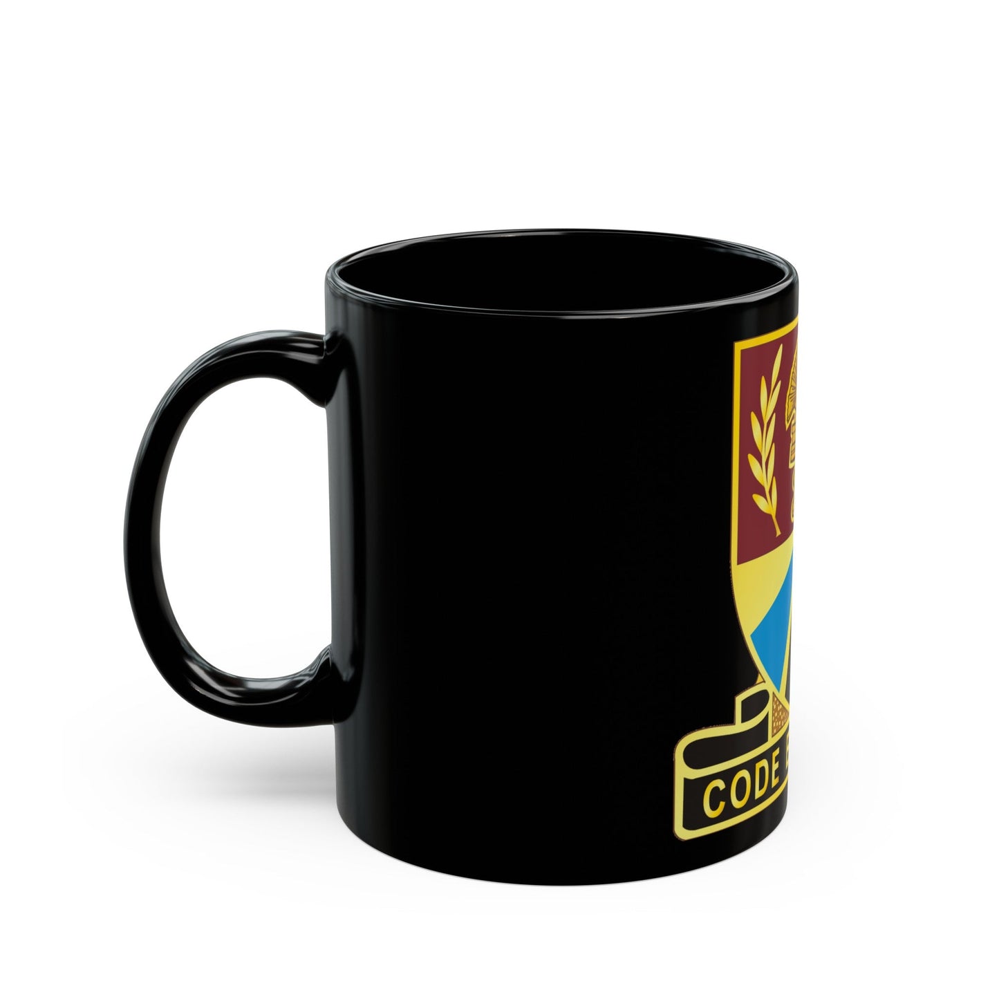 420 Transportation Battalion (U.S. Army) Black Coffee Mug-The Sticker Space