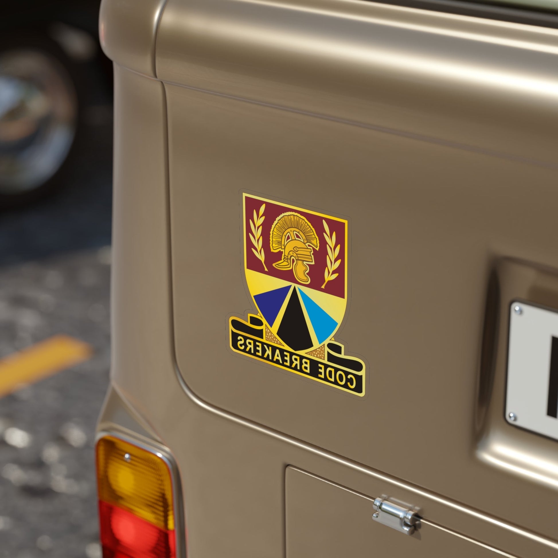 420 Transportation Battalion (U.S. Army) REVERSE PRINT Transparent STICKER-The Sticker Space