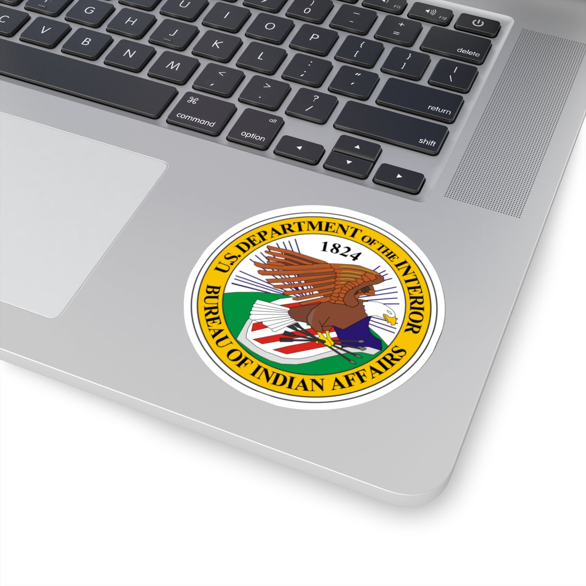 Seal of the United States Bureau of Indian Affairs - STICKER Vinyl Kiss-Cut Decal