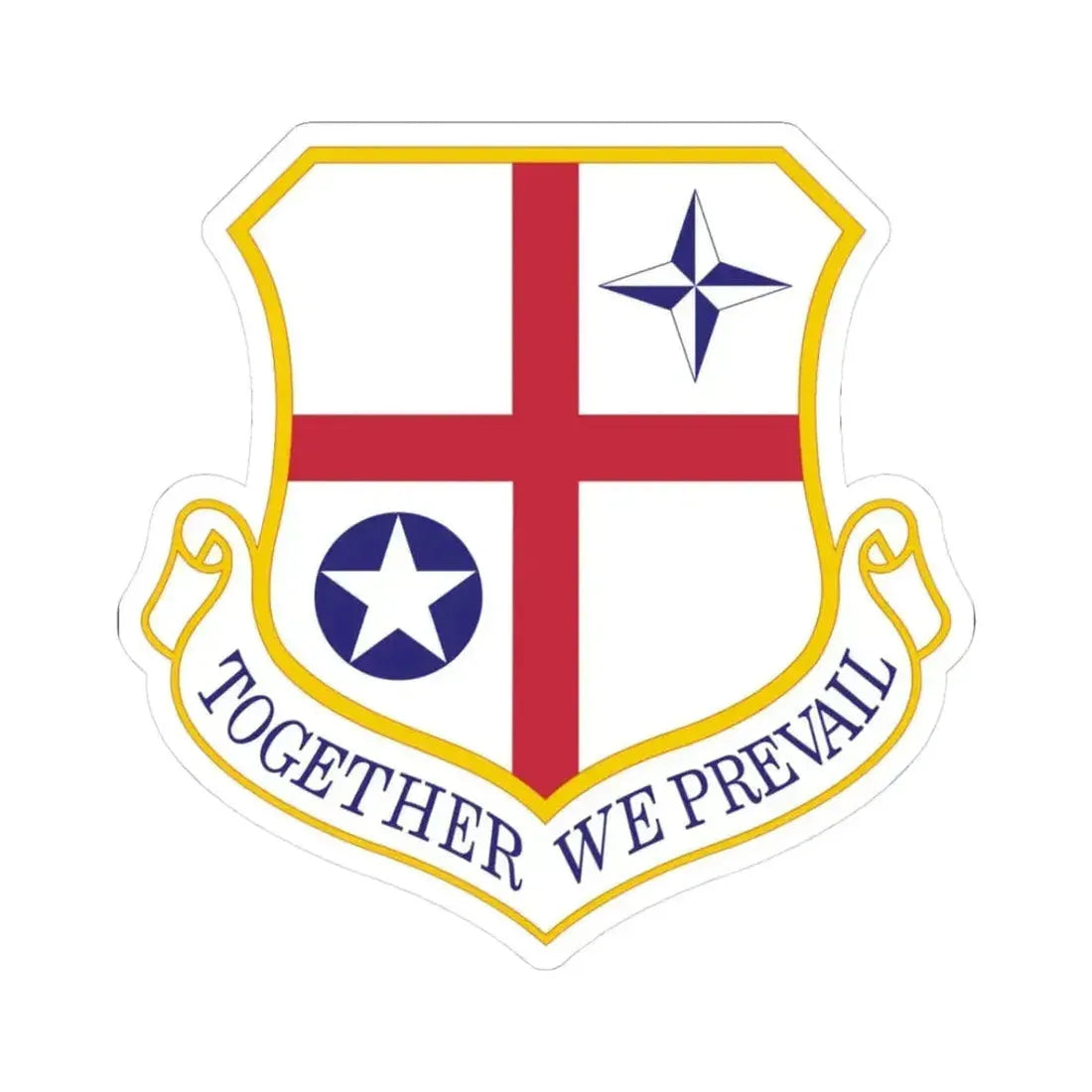 420th Air Base Group (U.S. Air Force) STICKER Vinyl Kiss-Cut Decal 3 Inch White - The Sticker Space