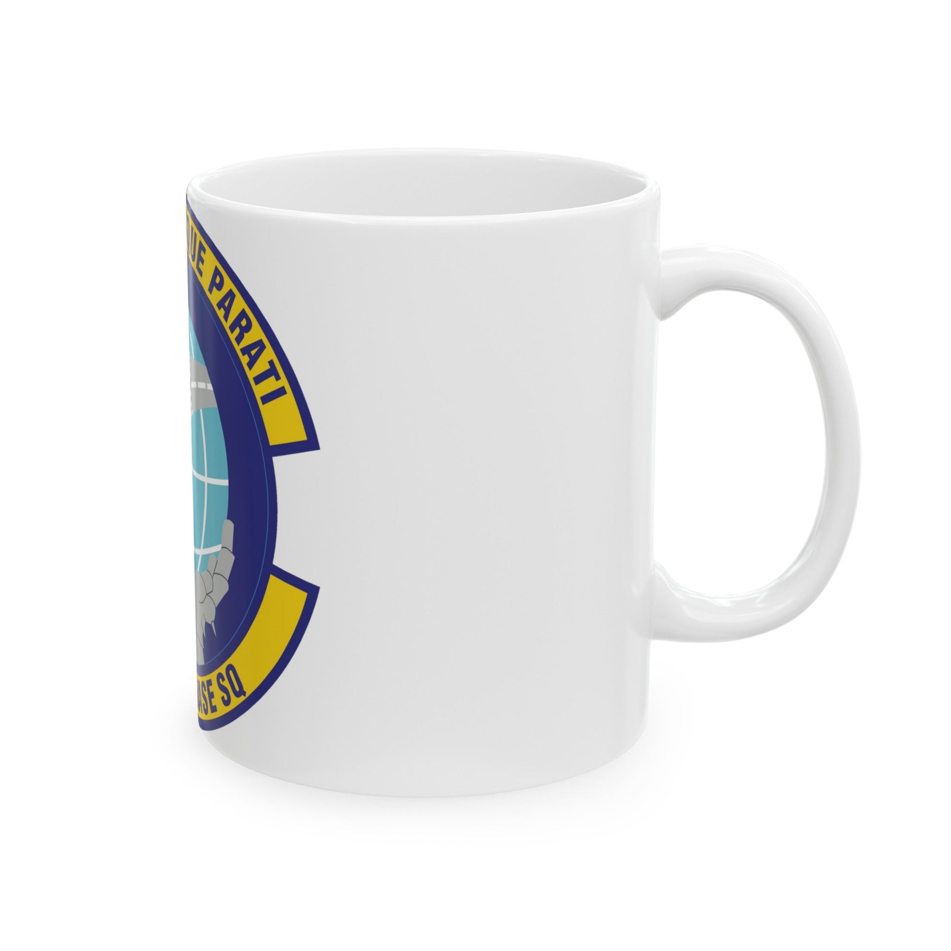 420th Air Base Squadron (U.S. Air Force) White Coffee Mug-The Sticker Space