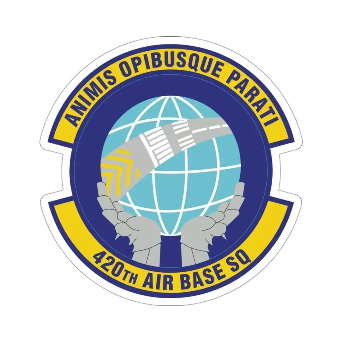 420th Air Base Squadron (U.S. Air Force) STICKER Vinyl Die-Cut Decal - The Sticker Space