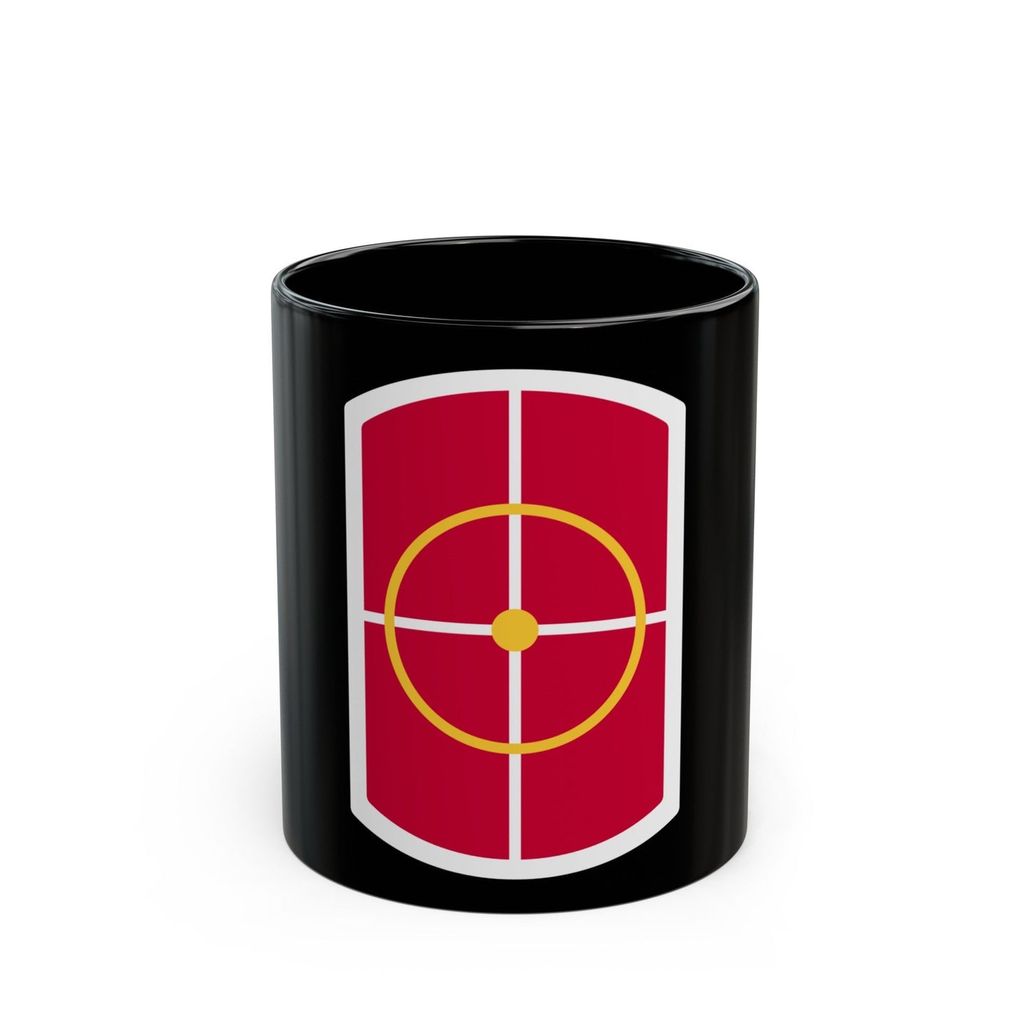 420th Engineer Brigade (U.S. Army) Black Coffee Mug-11oz-The Sticker Space