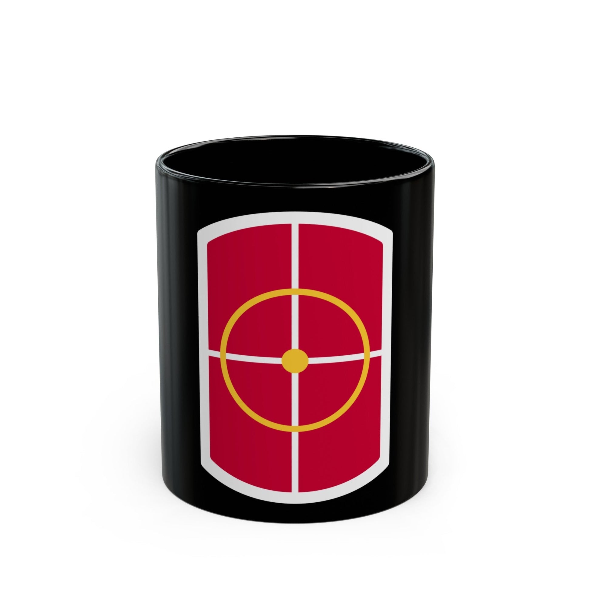 420th Engineer Brigade (U.S. Army) Black Coffee Mug-11oz-The Sticker Space