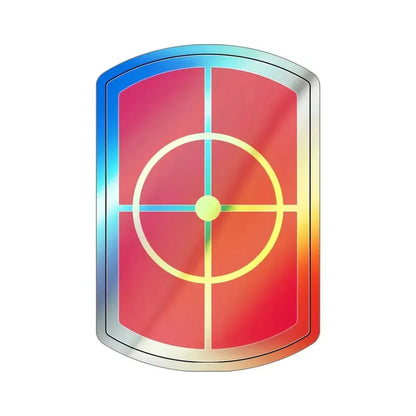 420th Engineer Brigade (U.S. Army) Holographic STICKER Die-Cut Vinyl Decal 6 Inch Holographic - The Sticker Space