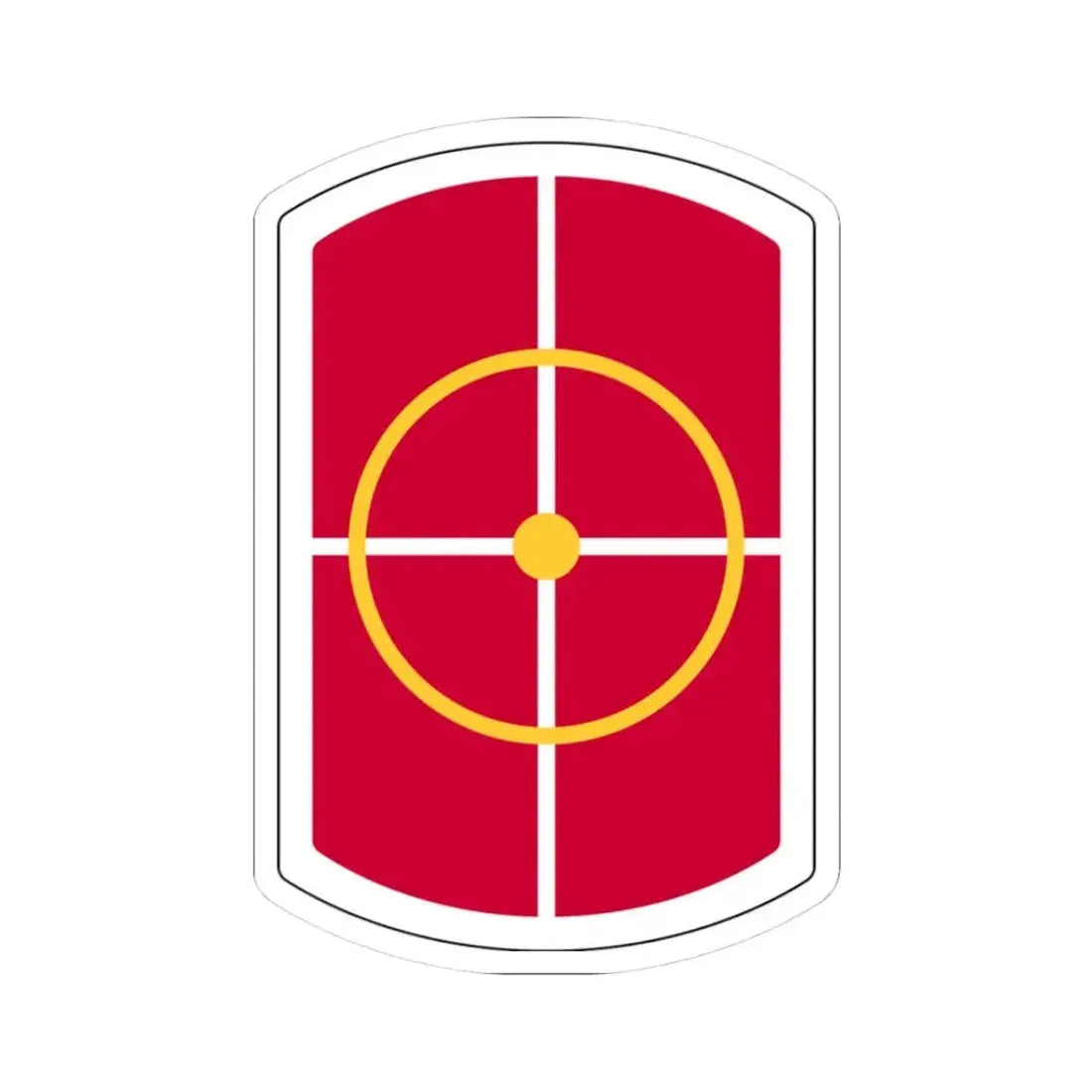 420th Engineer Brigade (U.S. Army) STICKER Vinyl Kiss-Cut Decal 3 Inch White - The Sticker Space