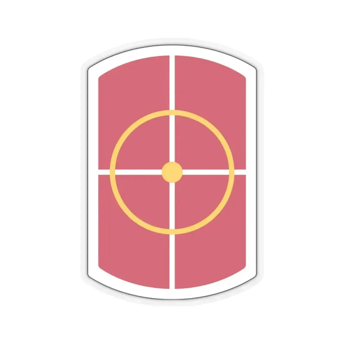 420th Engineer Brigade (U.S. Army) STICKER Vinyl Kiss-Cut Decal 4 Inch Transparent - The Sticker Space