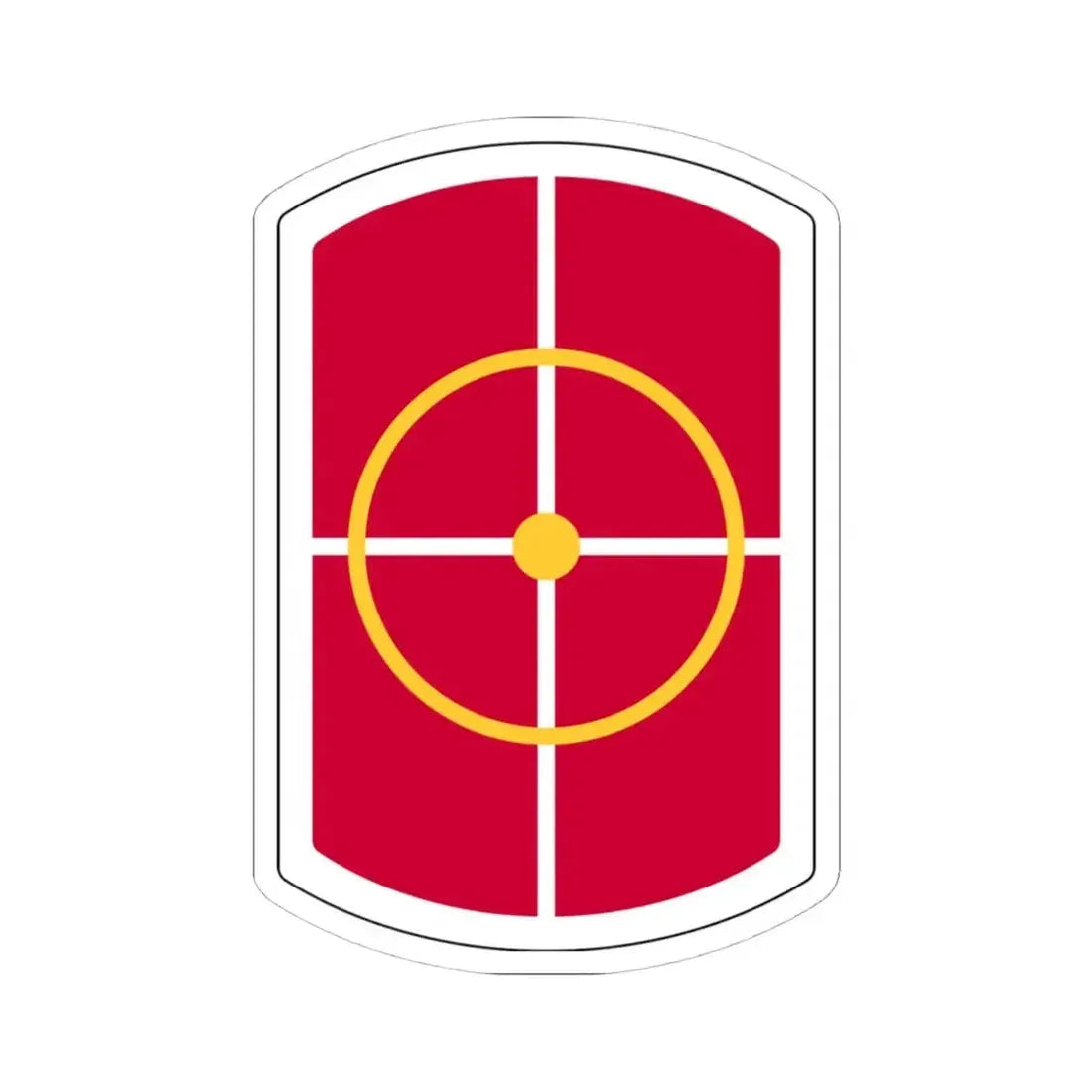 420th Engineer Brigade (U.S. Army) STICKER Vinyl Kiss-Cut Decal 4 Inch White - The Sticker Space