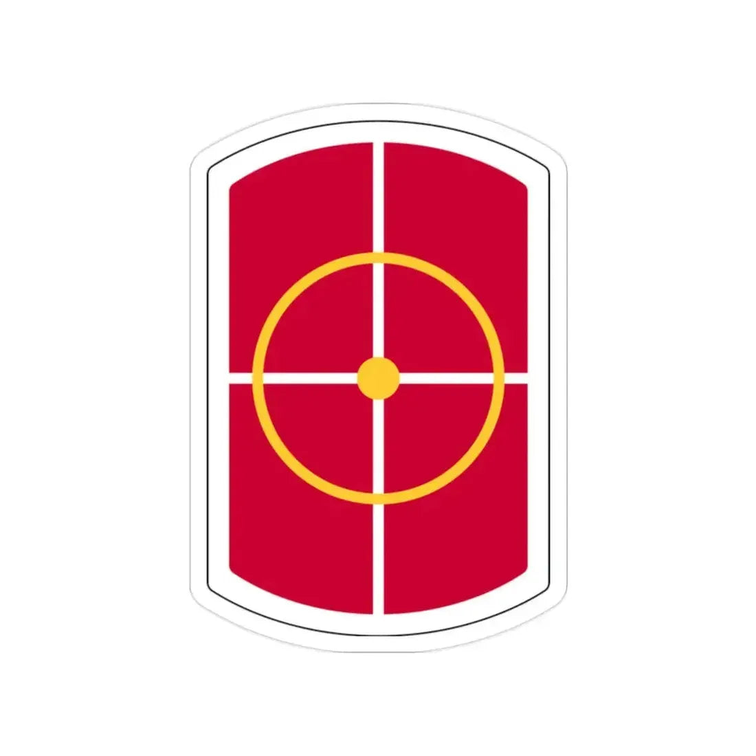 420th Engineer Brigade (U.S. Army) Transparent STICKER Die-Cut Vinyl Decal 2 Inch - The Sticker Space