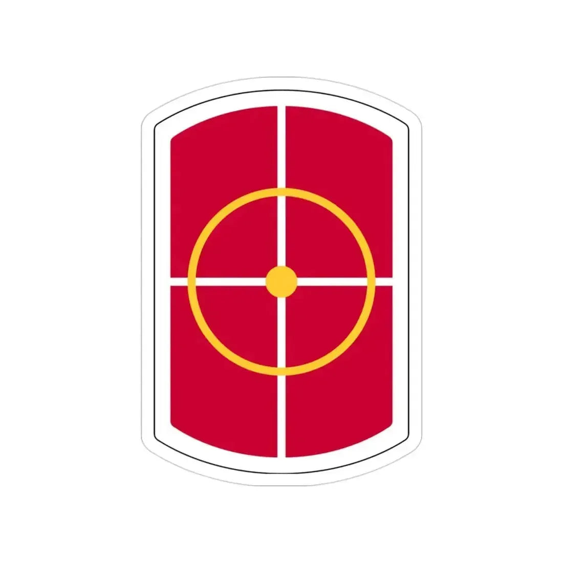 420th Engineer Brigade (U.S. Army) Transparent STICKER Die-Cut Vinyl Decal 3 Inch - The Sticker Space