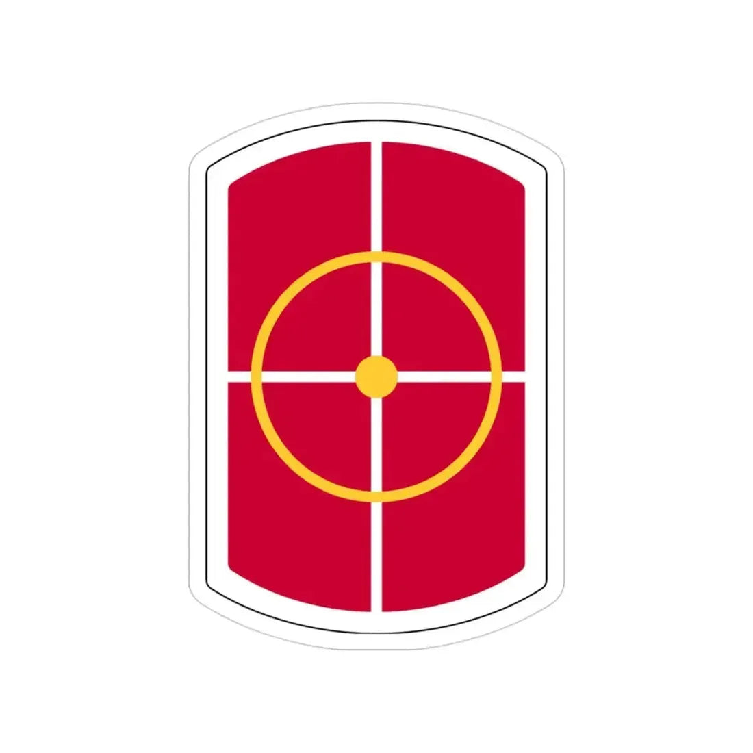 420th Engineer Brigade (U.S. Army) Transparent STICKER Die-Cut Vinyl Decal 3 Inch - The Sticker Space