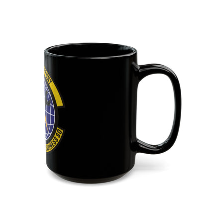 420th Logistics Readiness Squadron (U.S. Air Force) Black Coffee Mug-The Sticker Space