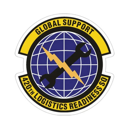 420th Logistics Readiness Squadron (U.S. Air Force) STICKER Vinyl Die-Cut Decal 2 Inch - The Sticker Space