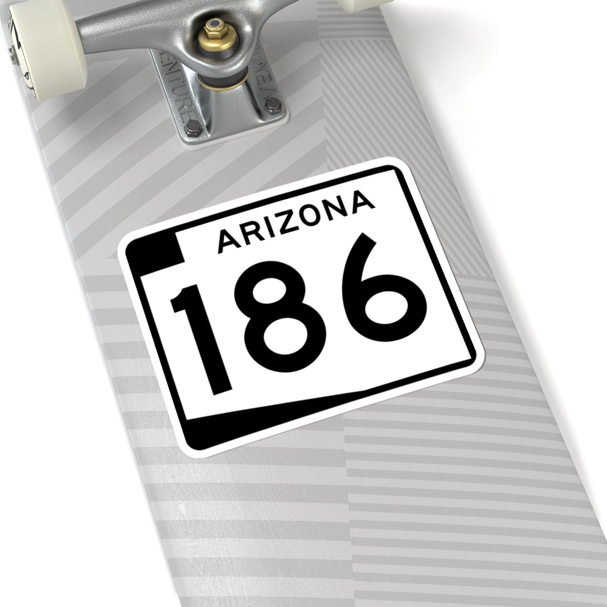 Arizona 186 (Arizona) (Road Sign) STICKER Vinyl Kiss-Cut Decal