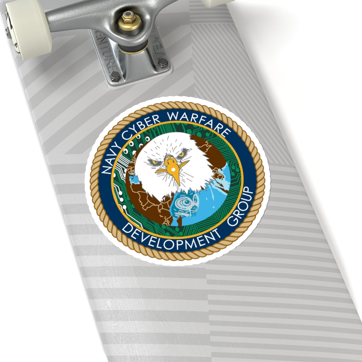 Navy Cyber Warfare Development Group (U.S. Navy) STICKER Vinyl Kiss-Cut Decal