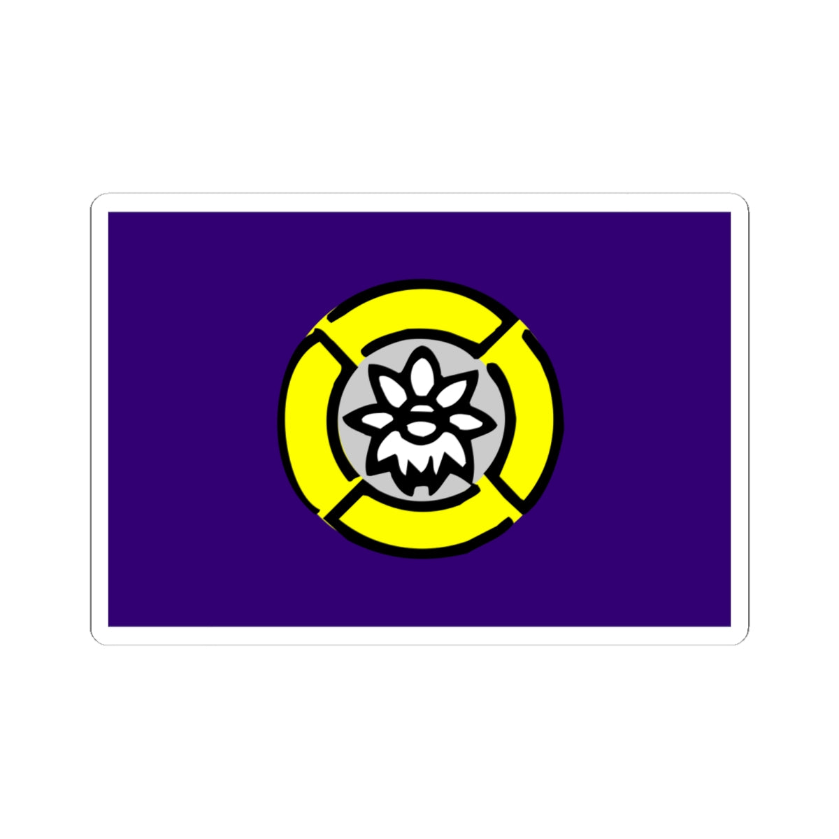 Flag of Rankoshi Hokkaido (Japan) STICKER Vinyl Kiss-Cut Decal