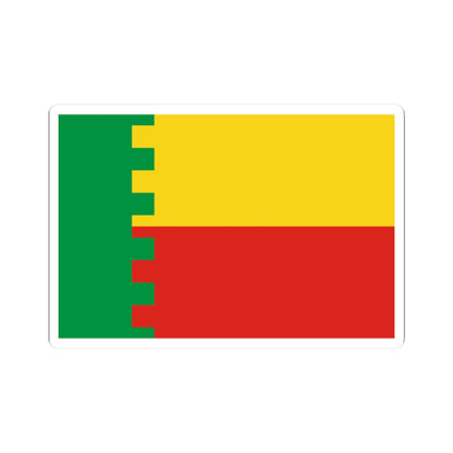 Flag of Pytalovsky rayon Pskov oblast (Russia) STICKER Vinyl Kiss-Cut Decal