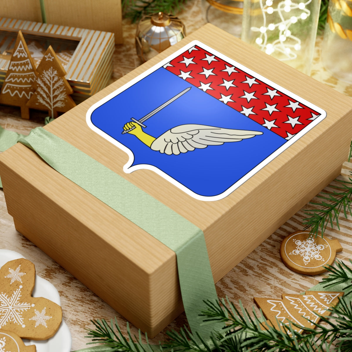 Blason Adrien Jannot de Moncey 1754-1842 duc de Conegliano (France) (Coat of Arms) STICKER Vinyl Kiss-Cut Decal